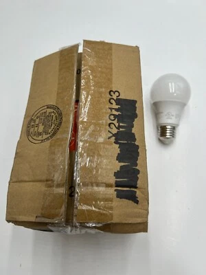 Box of 6 Sylvania LED Bulb LED6A19F82710YVRP E26 Medium Frosted Plastics 2700K - Image 1 of 4
