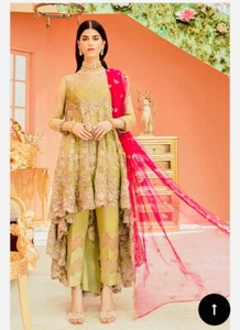 Orginal Imrozia Indian Pakistani Ready To Wear Dress 3 Piece Party Wedding Dress - Picture 1 of 4
