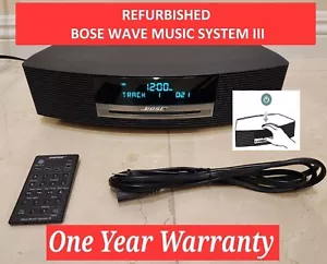 Bose Wave Music System III AM/FM Radio/CD Player mit Fernbedienung *überholt* - Bild 1 von 9