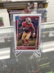 2021 Panini Donruss Optic Trey Lance Rated Rookie Base 49ers RC