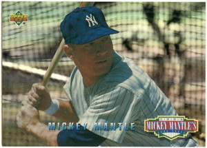 1994 Upper Deck Mantle's Long Shots Mickey Mantle  *NEW YORK YANKEES*