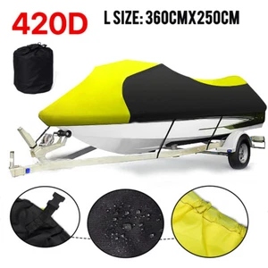 420D Für Jet Ski Abdeckung Abdeckplane Hülle Für 360x250cm Motorboot Seadoo PWC - Bild 1 von 8