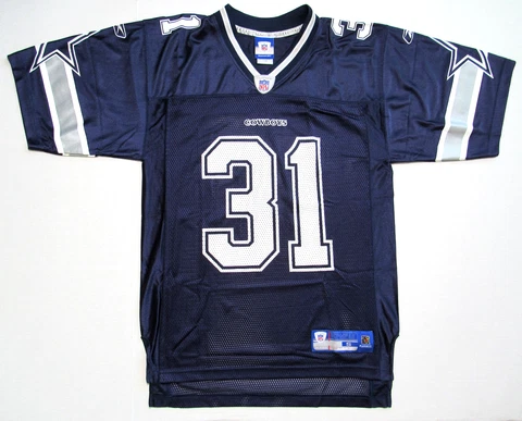 Ricky Williams Dallas Cowboys #31 Football Jersey Men's Size S Reebok Cover