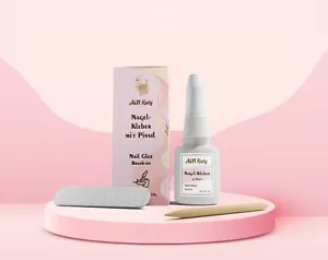 Nagelkleber für kunstnägel tips-kleber extra stark stark zum aufkleben nail glue - Bild 1 von 9