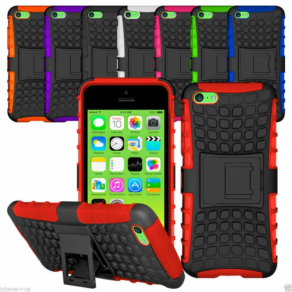 For Apple iPhone 5, 6, 7 Phone Case Heavy Duty Shockproof Cover - Image 1 of 1
