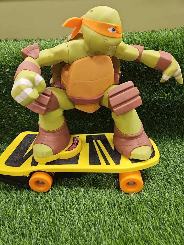 Jakks 2016 Teenage Mutant Ninja Turtle Agro-Rilla radiocontrol sin control remoto leer Foto 1 de 4