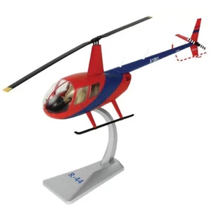 37cm Alloy 1/32 Scale R44 Raven Helicopter Aircraft Model Plane Gift Collection - Picture 1 of 13