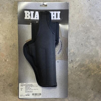 Bianchi AccuMold 7120 Defender Duty Holster  Beretta Taurus 92 96 RH Black S15 - Image 1 of 4