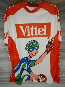 Vittel Cycling Shirt Jersey Lightweight Men's Size Large. EUC - Picture 1 of 12