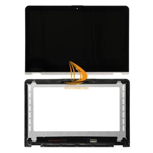 HP ENVY X360 M6-AQ103DX M6-AQ105DX FHD 15.6 in LCD Touch Screen Silver Frame - Picture 1 of 4