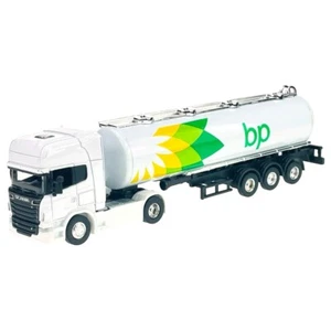 Scania V8 R 730 BP Oil Tank Super Haulier Tractor Trailer Kid Diecast Truck 1:64 - Picture 1 of 7