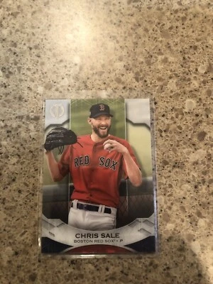 Chris Sale Pedro Martinez Enos Slaughter Duke Snider 2019 Topps Tribute - Image 1 of 4