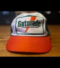 Vintage Gatorade Big Patch 3. 1986 Vintage trucker hat.