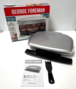 George Foreman GR390FP 9 servings grill & panini- sealed NIB - Picture 1 of 17