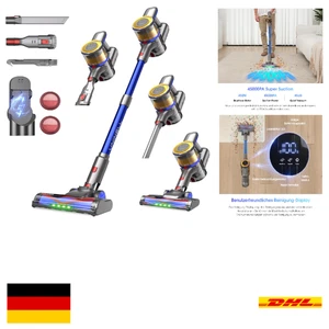 uninell home uv1 akku staubsauger 45000pa/450w/60min,staubsauger kabellos sel... - Bild 1 von 9
