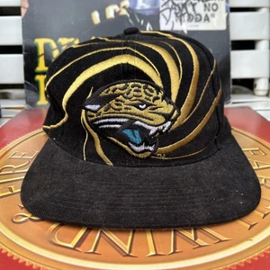 Vintage Drew Pearson Jacksonville Jaguars Aqua Swirl Snapback Cap Very Rare 1990 - Bild 1 von 3