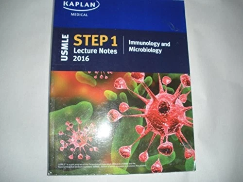 KAPLAN MEDICAL USMLE STEP 1 LECTURE NOTES 2016 *Excellent Condition* - Image 1 of 1