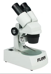 Flinn Stereoscope Microscope, Economy 2X/4X LED – Used - Picture 1 of 7