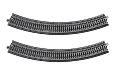 KATO N Gauge Single-Track Elevated Curved Track, R315-45°, Set of 2, 20-520 - Image 1 of 4