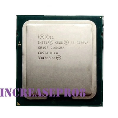 Intel Xeon E5-2470 V2 Processor 2.4 GHz SR19S Socket LGA 1356 CPU 95W 4000 MHz - Image 1 of 4