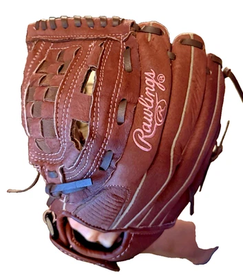 Rawlings Fast Pitch Softball Glove 12" FP120PC Left Hand Throw SLIGHTLY USED - Image 1 of 4