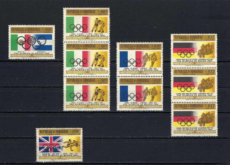 PRE OLIMPICA DE MEXICO 1968 {10} ''HONDURAS'' Foto 1 de 1