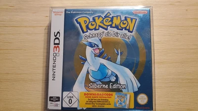 Pokemon: Silberne Edition - Nintendo 3DS - Leerverpackung - Schutzhülle #1 - Bild 1 von 4