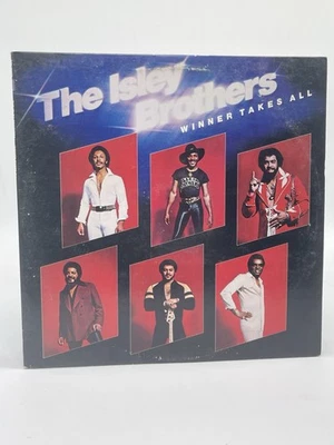 THE ISLEY BROTHERS WINNER TAKES ALL 2-LP SET VG+ VINYL RECORD GATEFOLD TNECK - Image 1 of 4