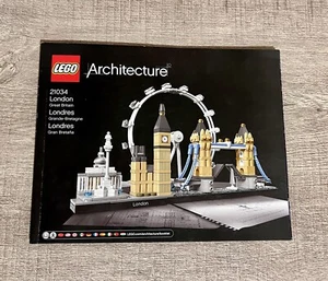 Lego Architecture London Instruction Manual- No Bricks - Picture 1 of 1