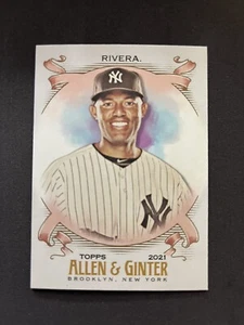 2021 Topps Allen & Ginter #115 Mariano Rivera New York Yankees Baseball Card - Picture 1 of 2