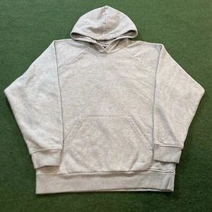 Adidas ALL SZN Boyfriend Hoodie heather grey size Small Pre-Owned - Picture 1 of 8