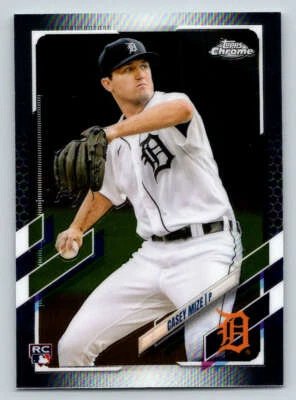 2021 Topps Chrome #4 Casey Mize RC (ref 204721) - Image 1 of 2