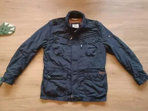 CAMEL ACTIV Herren Jacke Übergangsjacke mit Kapuze, Größe 54 dunkelblau - Bild 1 von 10