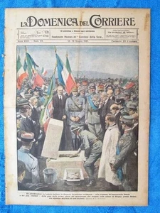 La Domenica del Corriere 19 giugno 1921 Petain - Badoglio - Bucarest - Picture 1 of 1