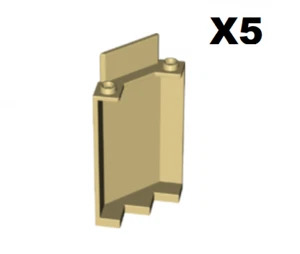 Lego ® Lot 5 Mur Paroi Beige 3X3X6 Tan Wall ref 87421 NEW - Picture 1 of 1