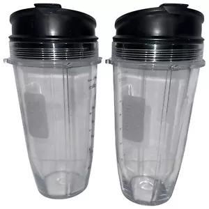 2 - Ninja Mixer Becher Einzelportion Tritan Flasche Kunststoff 24 Unzen Spülmaschinenfest - Bild 1 von 7