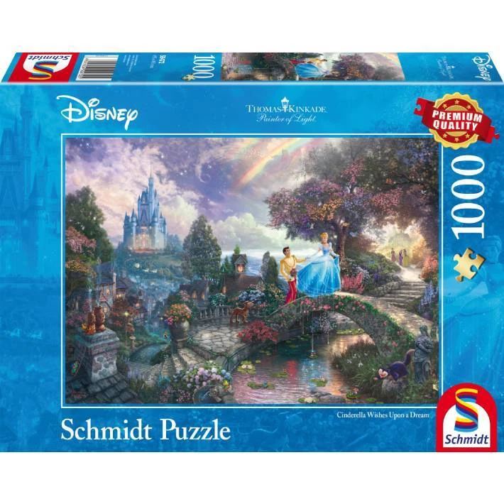 Schmidt Spiele 59472 – Puzzle Disney Cenerentola di Thomas Kinkade