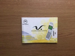 MOTOROLA V50 INSTRUCTION MANUAL BOOK, 2000, PLEASE READ DESCRIPTION BELOW. - Zdjęcie 1 z 5