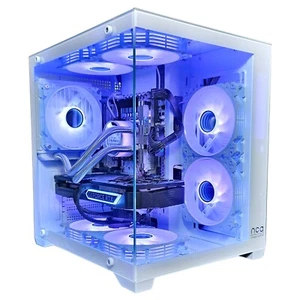Gaming PC PHANTOM WHITE | RTX 3050 | 16GB RAM 240GB SSD| 10 Kerner | Wasserkühl. - Bild 1 von 9