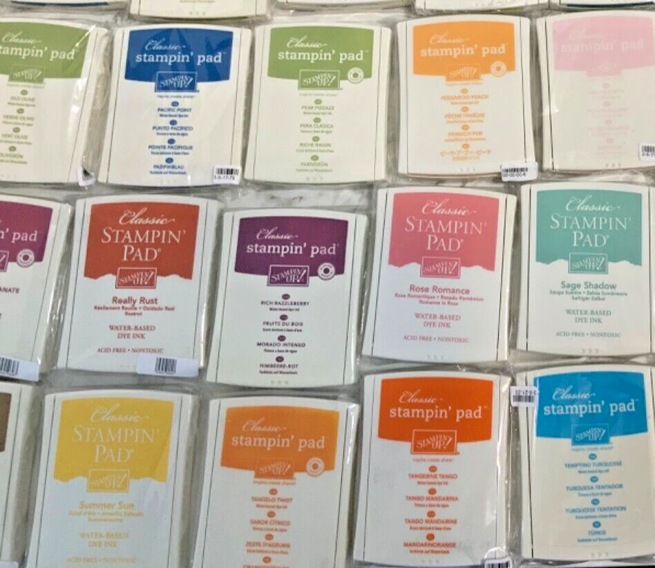 Almohadilla de tinta Stampin Up usada 2018 retirada ELIGE COLOR almohadillas de tintas clásicas AHORRA 2+ ENVÍO Foto 1 de 1