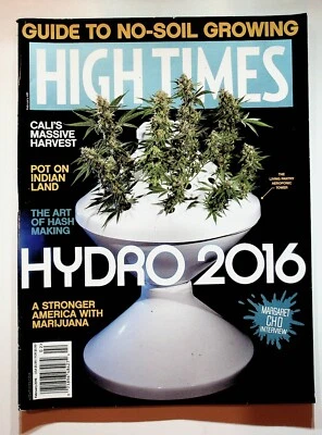 2016 February High Times Magazine Margaret Cho Cannibis Manifesto Native Indians - Image 1 of 4