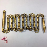Modern Chinese weapons Sophora japonica double-section whip pair.50cm