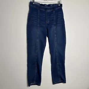 Pure Jill Denim Slim Leg Ankle Leggings Deep Sea Wash Regular Größe S - Bild 1 von 12