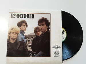 U2 – October - Disco Vinile LP Album 33 Giri Stampa ITALIA 1981 - Imagen 1 de 2