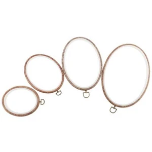 Oval Embroidery Hoop Cross Stitch Embroidery Hoop Embroidery Circle Crafts - Picture 1 of 22