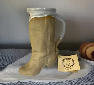 Vintage 1970er Cowboystiefel Keramik Becher von Five Bridges Tucson Arizona 18 Unzen - Bild 1 von 8