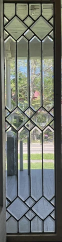 beveled side lite windows Cover