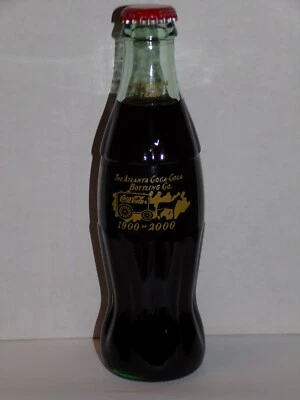 BOTELLA CONMEMORATIVA COCA COLA 8 OZ - ATLANTA CCBC 2000 100 ANIVERSARIO. EMPLEADO Foto 1 de 3