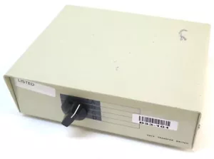 Vintage 5-Parallel Port Data Transfer Switch - 4 Options (A,B,C,D) - Picture 1 of 7