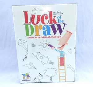 LUCK of the DRAW Drawing Game for Artistically Challenged Gamewright 2005  - Picture 1 of 2